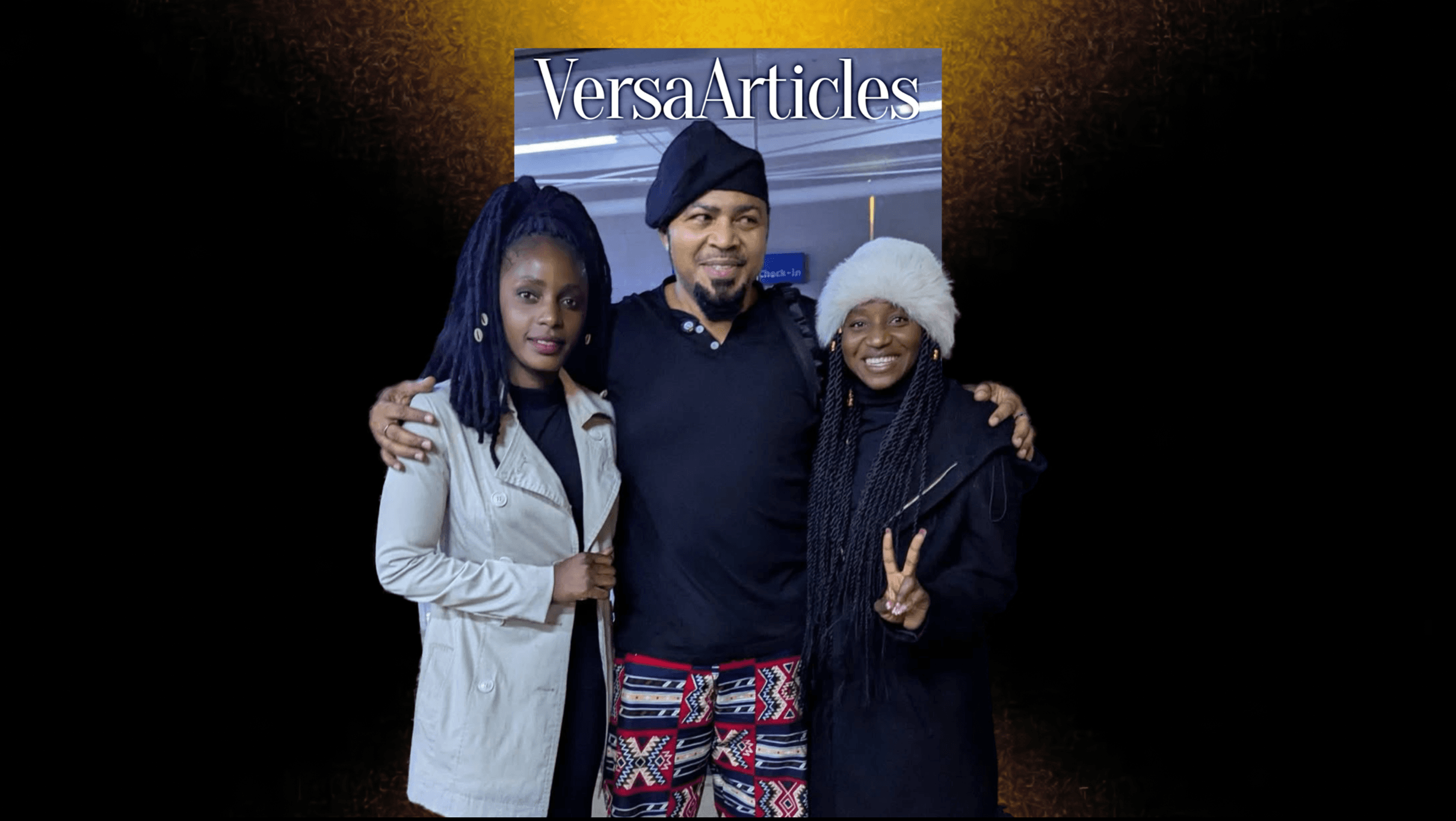 Ramsey Nouah Touched Down in Lusaka, Zambia for 77 - The FESTAC Conspiracy 